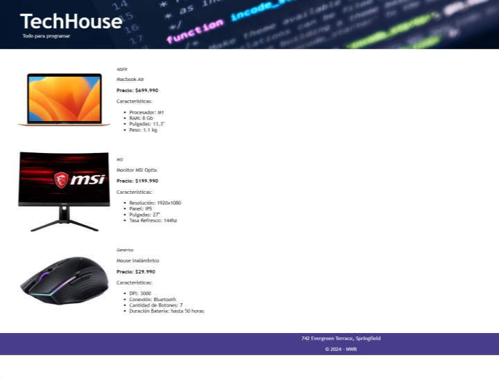 Landing Page